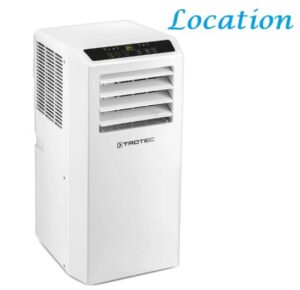 Louer un climatiseur mobile ou un système de climatisation. La solution flexible et efficace pour rafraîchir vos espaces professionnels ou domestiques en toute simplicité.